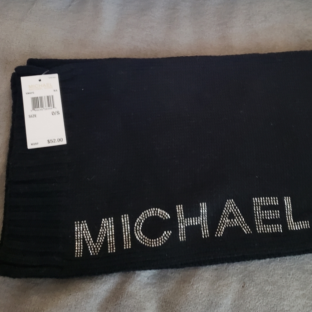 Michael Kors Black Scarf
